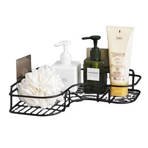 Étagère de rangement murale moderne en acier inoxydable pour salle de bain, installation murale, double niveau, pour les besoins de rangement quotidiens, salon - Product Image 5