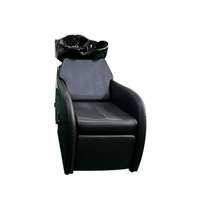 Meubles de Salon, machine de lavage à contre-courant, Massage électrique, shampoing, lit avec bol noir, à vendre