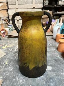 Florero de cerámica hecho a mano indio de diseño moderno para decoración de hogar y oficina Florero de piso elegante para uso en hoteles al por mayor - Product Image 6