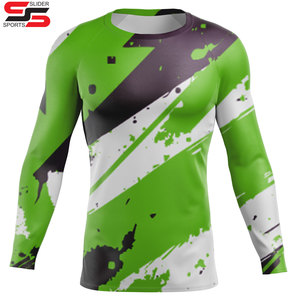 Rash Guard de manga larga de la mejor calidad para hombres Rash Guard transpirable Rash Guard elegante a la venta - Product Image 4