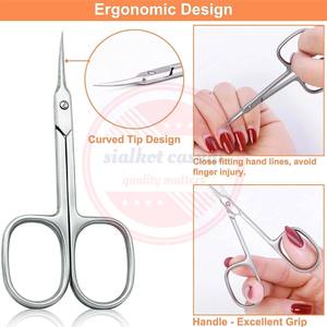 กรรไกรตัดหนังกำพร้ากรรไกรตัดเล็บไทเทเนียมพร้อมกล่องหนังเครื่องมือดูแลเล็บส่วนบุคคล - Product Image 4