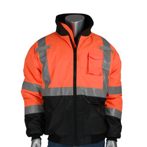Vestes de sécurité de travail en gros vestes OEM vêtements de travail d'hiver haute visibilité vêtements de sécurité pour travailleurs vestes imperméables - Product Image 1