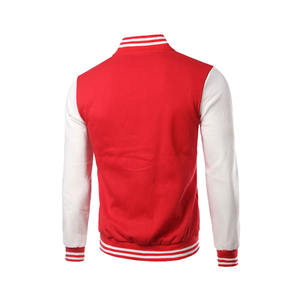 Precio razonable Último diseño Mejor calidad Cuerpo de lana personalizado Mangas de cuero Letterman Varsity Chaquetas para hombres y mujeres - Product Image 2