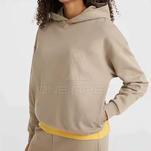 Último diseño mujeres sudaderas con capucha hechas en Pakistán ropa de calle precio al por mayor sudaderas con capucha para mujeres venta en línea - Product Image 3