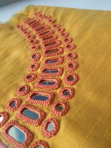 Broderie à la main miroir travail personnaliser la conception indienne porter Navratri kurti Kurta Lehenga Choli ensemble grossiste surat mode indienne - Product Image 2