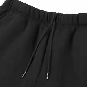 Chándal personalizado con bordado de chenilla y costura lateral, chándal apilado con cremallera y manga, pantalones de chándal Acampanados para hombre, conjuntos de dos piezas - Product Image 6