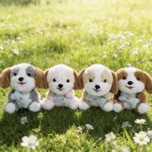 Aika, Novedad en Venta Caliente: Llaveros de Peluche de Algodón Personalizados de Perro de Raza Mixta de 10cm, Juguetes al por Mayor para Premios de Sorteos - Product Image 4