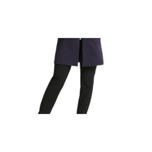 เสื้อแจ็คเก็ตบอมเบอร์ผ้าซาตินแบบกลับด้านได้สำหรับผู้หญิง DKNY รุ่น Chevron Midi Topper พร้อมโลโก้สั่งทำ สีม่วง ไซส์ 14 ตกแต่งด้วยลายปักแบบยาวสำหรับฤดูใบไม้ร่วง - Product Image 6