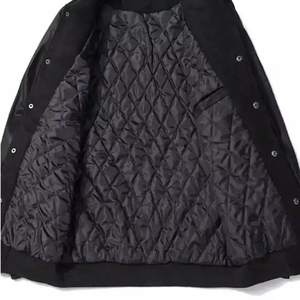 Custom Printing Long Sleeve Men's Baseball Jacket Vintage Winter Varsity Jackets Plus Size CollegeBaseballjacket for men - Product Image 3