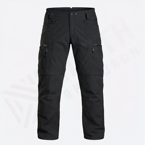 Pantalones Cargo Resistentes al Desgaste para Exteriores, Elásticos, Transpirables, Impermeables, Pantalones Tácticos para Hombre, para Senderismo, Trekking, Utilitarios, Duraderos - Product Image 1