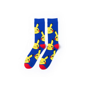 Chaussettes personnalisées imprimées pour adultes, usage décontracté estival, 100% coton, respirantes, tricotées, motif à motifs. - Product Image 2