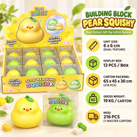 Jouet sensoriel Southpeak en forme de poussin, blocs de construction, jouets anti-stress, jouets à presser, vente en gros, fournisseur OEM d'usine