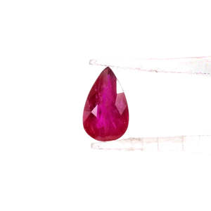 Rubis naturel du Mozambique de 1,81 ct, taille poire, qualité supérieure, non traité, émeraude, taille personnalisable, style beauté, cristal cubique - Product Image 2