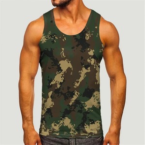 Camiseta sin mangas de gimnasio Unisex de gran tamaño, camiseta sin mangas cortada personalizada, Camiseta con estampado de músculos, chaleco gráfico de lavado ácido para hombre - Product Image 2