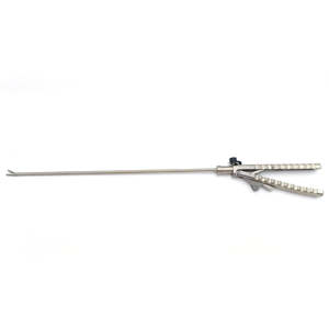 MEDZORA SURGICAL Pince porte-aiguille laparoscopique manuelle réutilisable de 5 mm en forme de pistolet, en acier inoxydable, instrument CE - Product Image 4
