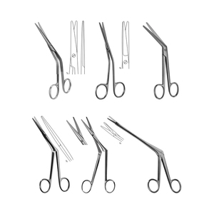 Ciseaux Cottle 16 cm, ciseaux Fomon inclinés 14,5 cm, ciseaux Heymann inclinés 18 cm (7 pouces), en acier inoxydable - Product Image 1