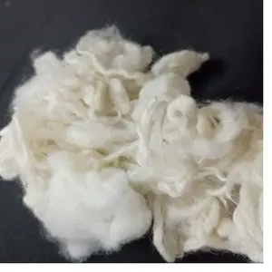 由eri蚕茧制成的定制脱胶eri蚕茧废料，非常适合纺织纺纱厂和织布工