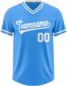 Venta al por mayor personalizado cualquier sublimada camisas de béisbol 100% poliéster malla de secado rápido deportes Softball béisbol Jersey - Product Image 1