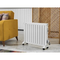 Nouveau radiateur électrique domestique en métal, modèle autonome BRN-11, commande intelligente par application, design moderne et luxueux, économe en énergie