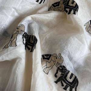 Chanderi <b>Pashmina</b> Saree Rich Look Weaving Butti in Whole Saree Running Blouse Premium Quality at Factory Price - Product Image 1