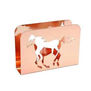 Porte-serviettes en métal Barware unique de haute qualité facile à déplacer longue durée avec conception perforée vaisselle jetable vaisselle - Product Image 1