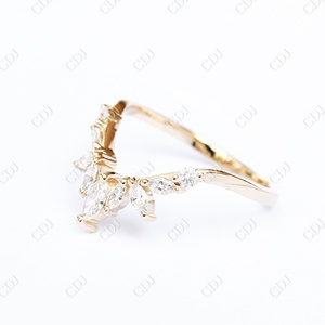 Anillo de boda de oro de 14K, - Product Image 3