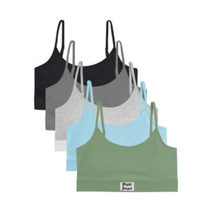 Soutien-gorge de sport rembourré côtelé réglable pour femmes Logo personnalisé Vêtements de sport de meilleure qualité à prix d'usine direct - Product Image 6