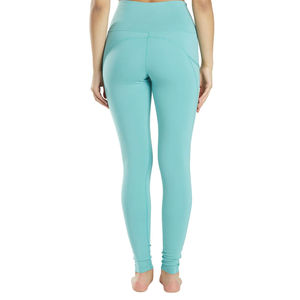 Couleurs V taille Double Push up Yoga Leggings femmes Gym Fitness vêtements de sport sans couture collants d'entraînement course Yoga pantalon LOGO OEM - Product Image 3