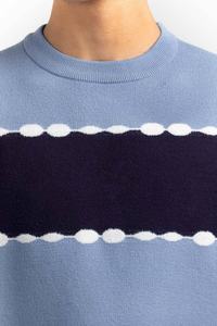 Wholesale Standard <b>Cable</b> <b>Knit</b> Breathable Anti-Shrink Anti-Wrinkle Cotton Wool Men's Knitted Pullover Long Sleeve Crew Neck - Product Image 6