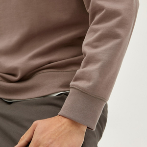 Sudadera con cuello redondo de algodón 100% para hombre, ropa para parte superior masculina, con logotipo personalizado, novedad de invierno - Product Image 5