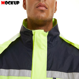 2025 Venta caliente mejor diseño peso ligero profesional al por mayor Material de poliéster ropa de trabajo chaqueta de seguridad - Product Image 6