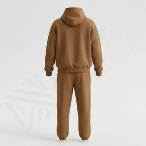 Conjunto Deportivo para Hombre Más Vendido, con Logotipo Personalizado, Cierre de Cremallera, Liso, para Correr, Cálido, de Invierno, de Dos Piezas, para Gimnasio, Fitness, Atletismo - Product Image 2