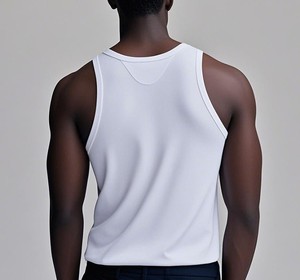 Débardeur de musculation personnalisé OEM Stringer pour hommes - Product Image 3