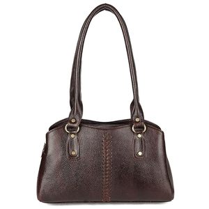 กระเป๋าโท้ทหนังสำหรับผู้หญิงทันสมัยมีสายคล้องไหล่สำหรับสาวออฟฟิศมหาลัย - Product Image 3