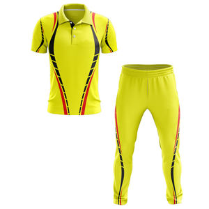 High Quality Team Name Logo <b>Cricket</b> uniform set OEM Customized Color Sublimation Design <b>Cricket</b> Uniform - Product Image 1
