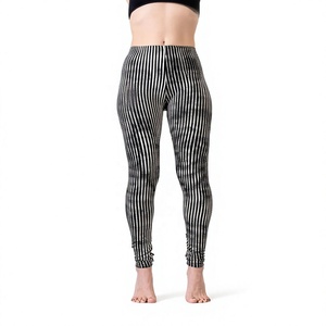 High Waisted Solid Yoga <b>Leggings</b> Full Length Elastic Waist Four-Way Stretch Spandex/Polyester Anti-Static Quick Dry Women - Product Image 1