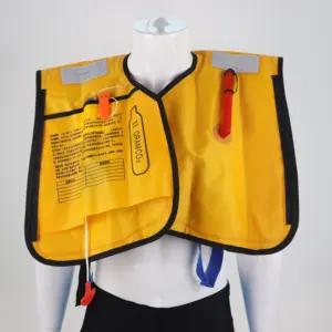 NiuFuRui personnalisé marine 33g co2 cylindre gilet de sauvetage auto-gonflable gilet de sauvetage gonflable automatique