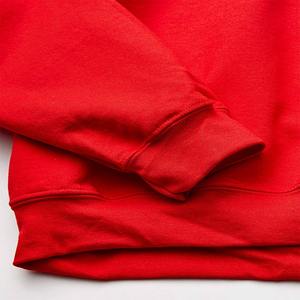 Sudadera de cuello redondo de gran tamaño, suéter de algodón liso con logotipo impreso para hombre, Jersey bordado en blanco, sudadera bordada con logotipo personalizado - Product Image 3