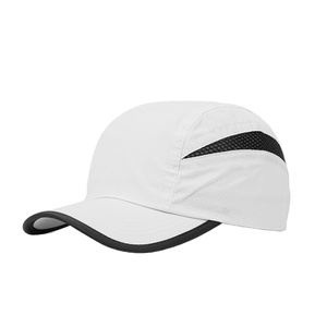 Casquette de course à 7 panneaux JX Custom, sport, réfléchissante, 100% polyester, séchage rapide, dos fermé, cinq panneaux, casquette de baseball, casquette de camp - Product Image 3