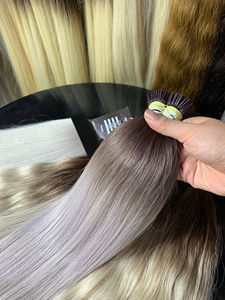Extensiones de Cabello I Tip, 100% Cabello Vietnamita Virgen de Primera Calidad, Color Ombre Personalizable - Product Image 5