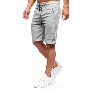 Manufacturer Wholesale Custom Sportswear 100% Cotton Sweat Pants Men's Running <b>Gym</b> Jogging <b>Shorts</b> Casual Plain Customized Logo - Product Image 4