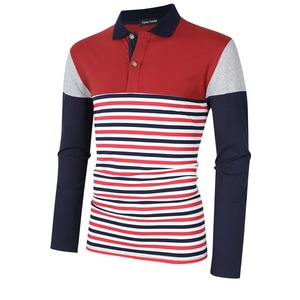<b>Men's</b> Customized Color Solid <b>Stripe</b> <b>Long</b> <b>Sleeve</b> for <b>Shirt</b> 100% Cotton Regular Fit Casual Design Knitted Fabric Quick Dry - Product Image 4