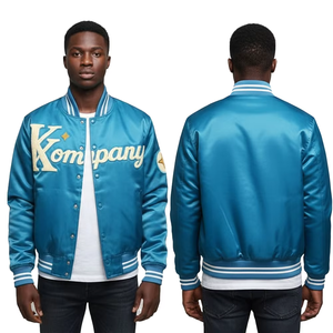 Veste universitaire de baseball à logo personnalisé Veste d'hiver unisexe brodée en chenille de baseball vintage - Product Image 1