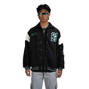 Premium Varsity <b>Jacket</b> for <b>Men</b> Custom Puff Printed Logo Casual <b>Men's</b> <b>Jacket</b> Wholesale <b>Men</b> Vintage Baseball Letterman <b>Jackets</b> - Product Image 1