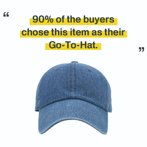 Gorra directa de fábrica a precio bajo para hombre y mujer, gorra de béisbol vaquera personalizada de uso diario, gorra de béisbol Direcenim de fábrica - Product Image 4