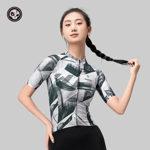 เสื้อปั่นจักรยานผู้หญิง <span class=keywords><strong>VNS</strong></span> เสื้อสั้นน้ำหนักเบาสำหรับผู้ใหญ่เสื้อปั่นจักรยานเสือภูเขามืออาชีพระบายอากาศยืดหยุ่นฤดูร้อน - Product Image 4