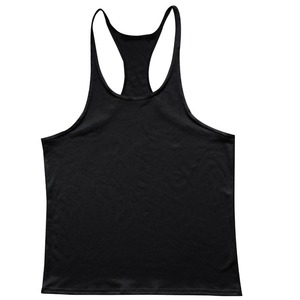 Men's Fitness Workout <b>Vest</b> Custom Logo Gym <b>Stringer</b> Tank Top with Badge Decoration Loose Fit Bodybuilding Gear - Product Image 6