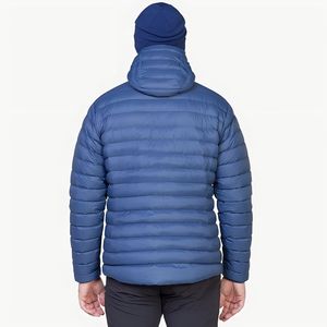 Chaqueta Deportiva de Invierno para Hombre, Talla Grande, Ligera, con Cierre, Resistente al Viento, Cálida, Acolchada de Poliéster, para Exteriores - Product Image 2