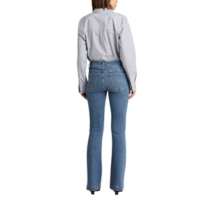 Jeans de Mujer al por Mayor, Personalizados OEM ODM, Mezclilla Premium, Cintura Media, Corte Regular, Casuales, Lisos, Producción Directa de Fábrica - Product Image 6