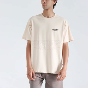 Camiseta de gran tamaño de alta calidad Pakistán hizo camiseta de hombre con material ligero 100% algodón - Product Image 1
